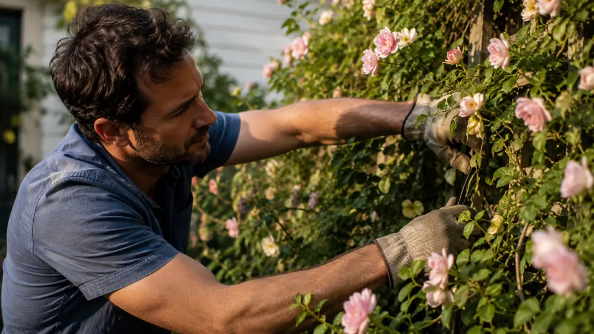 The Rose Bush That Finally Stopped Winning (Thanks to These Gloves)