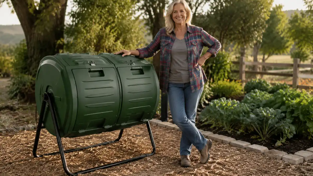 How to Start Composting With a Tumbler Bin (Step by Step for Beginners)